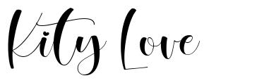 Kity Love font