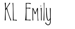 KL Emily czcionka