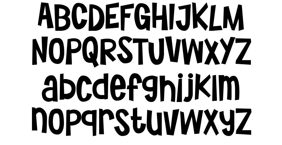 Klasikap font Örnekler