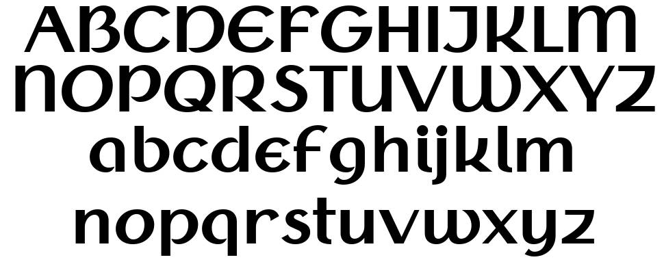 Klaudia 字形 标本
