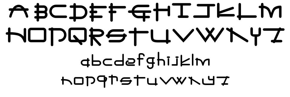 Kleo Sans font specimens