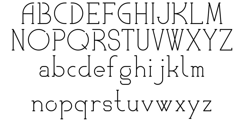 Klub Katz font specimens