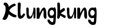 Klungkung font