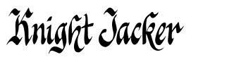 Knight Jacker шрифт