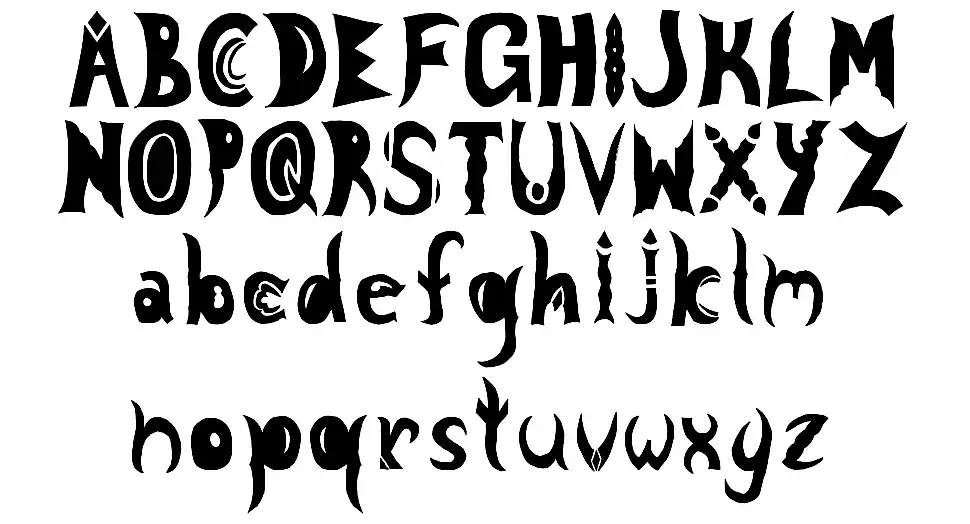 Knight Nifty 9font specimens