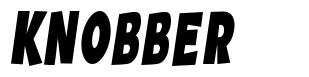 Knobber 字形