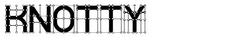 Knotty 字形
