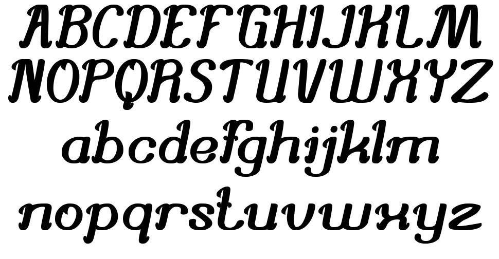 Knowing How font specimens