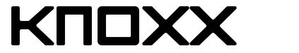 Knoxx font