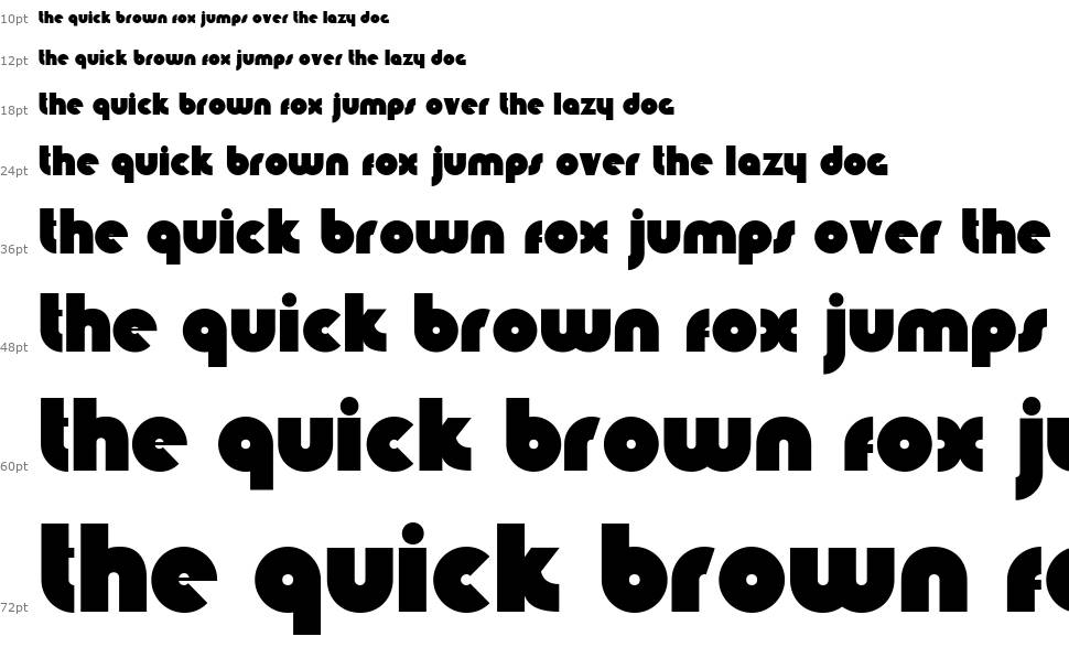 KnuckleDown-Regular шрифт Водопад