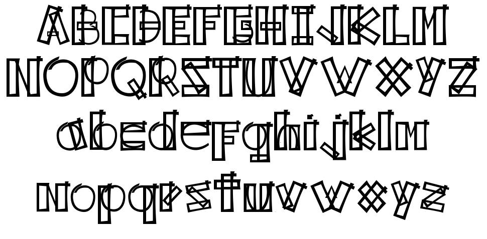 Kodyz font specimens