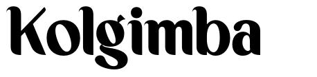 Kolgimba font