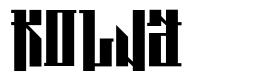 Kolja шрифт