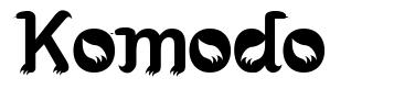 Komodo font