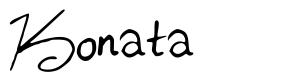 Konata font