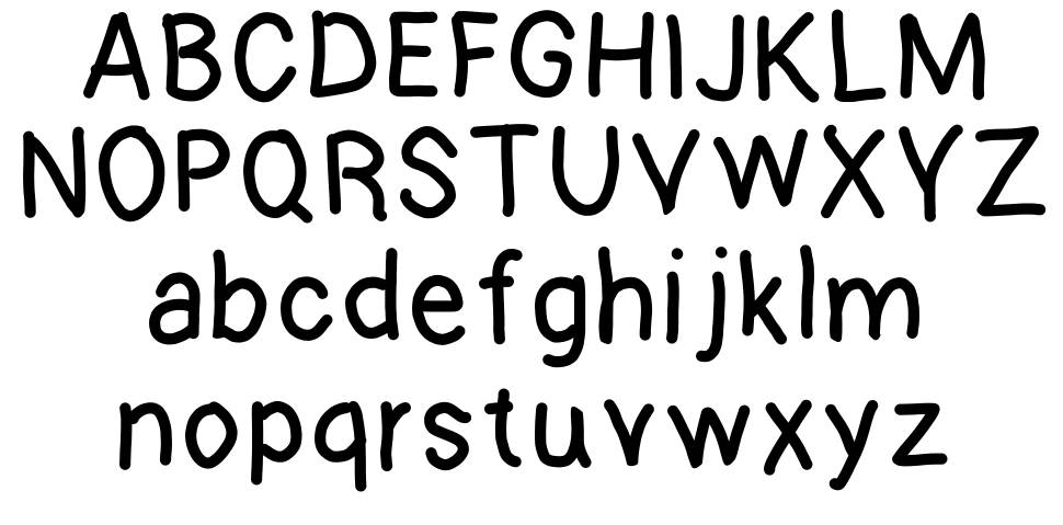 Kontuto font Örnekler