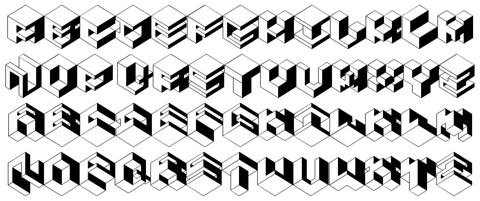 Koobzfont specimens
