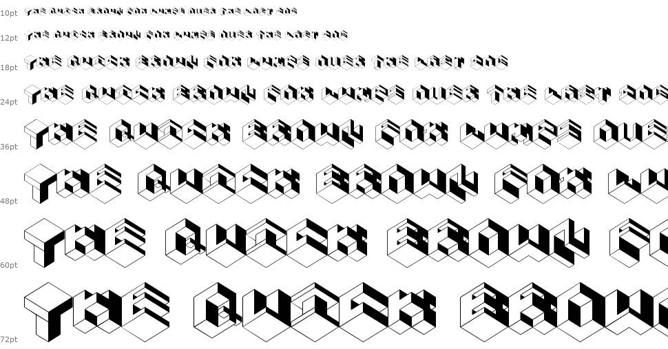 Koobz font Şelale