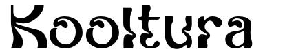 Kooltura 字形