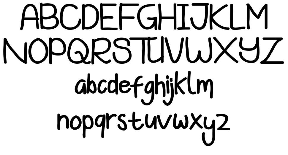 Koowalsky font Örnekler