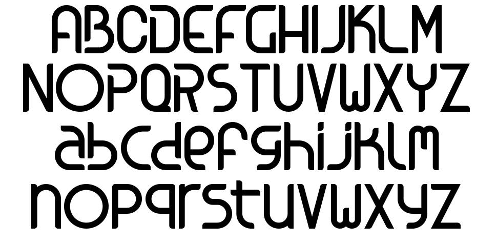Kosova font specimens