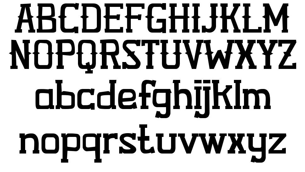 Kotatua font specimens