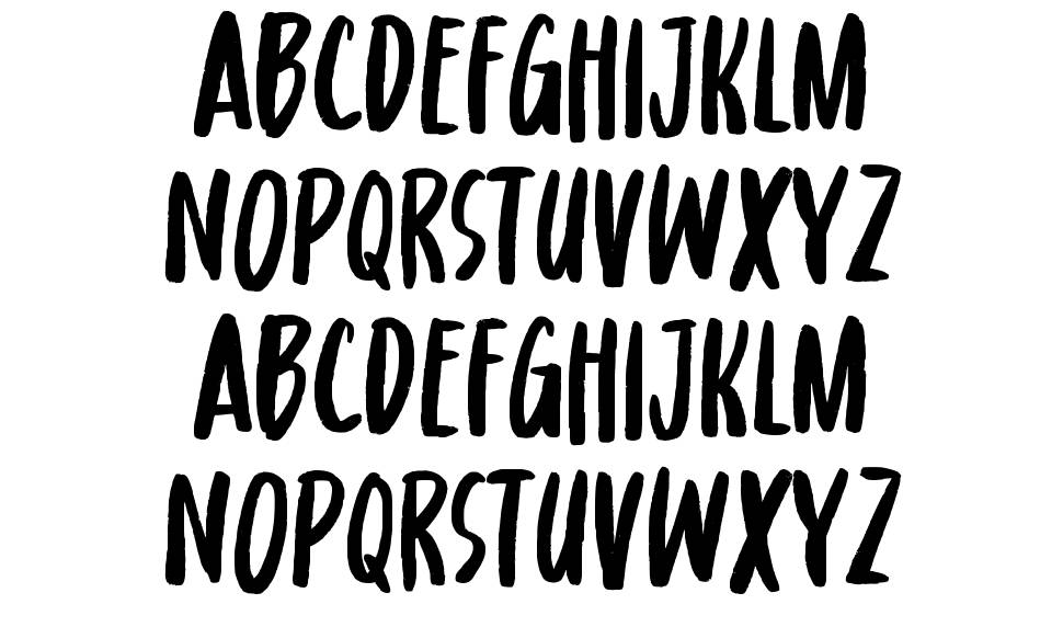 Kotes font specimens