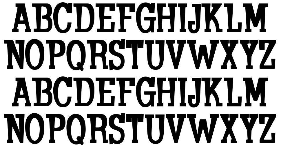 Koulouri font Örnekler