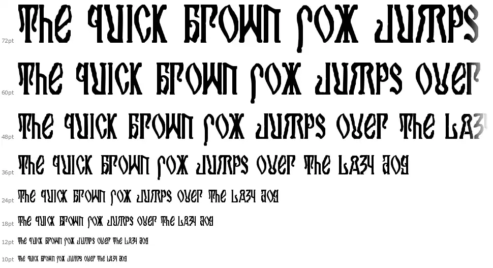 Kremlin Orthodox Church font by Bolt Cutter Design-Industrial Strength ...