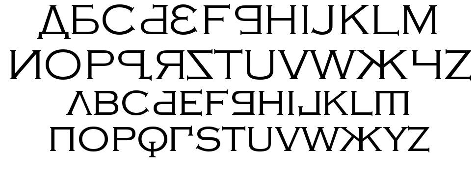 Kremlin Samovar 字形 标本