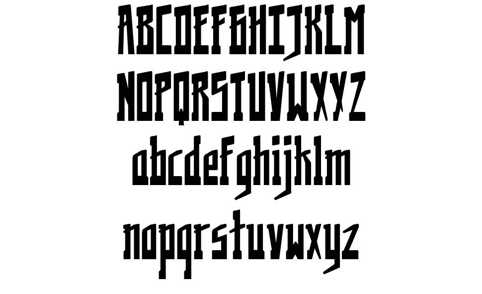 Kremlinology font specimens