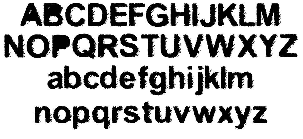 Kreo font Örnekler