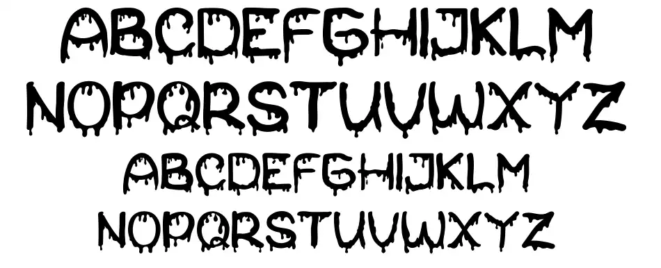 Title Fonts Ricky Kricky font by Kong Font | FontRiver