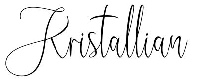Kristallian フォント