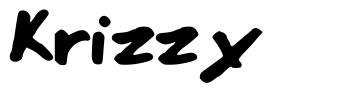 Krizzy font