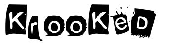 KrooKed font