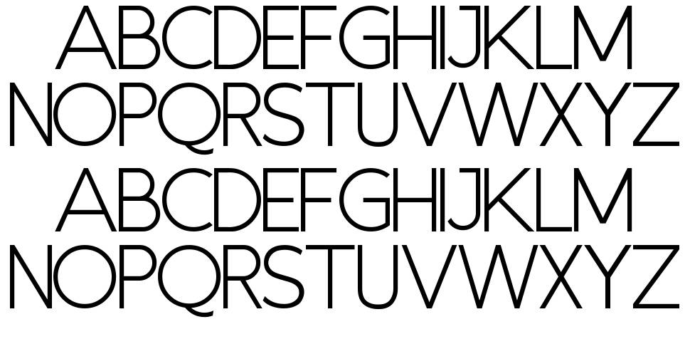 Krysstina Sans font specimens