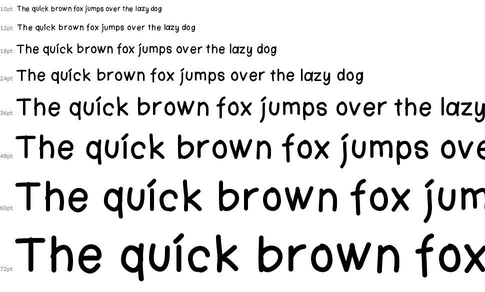 Ktn Fingerwriting font Waterfall