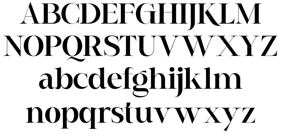 Kuano font Örnekler