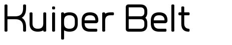 Kuiper Belt шрифт