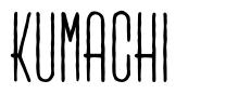 Kumachi 字形