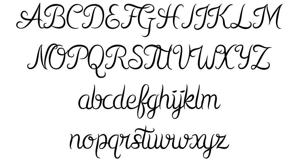 Kurnia font specimens
