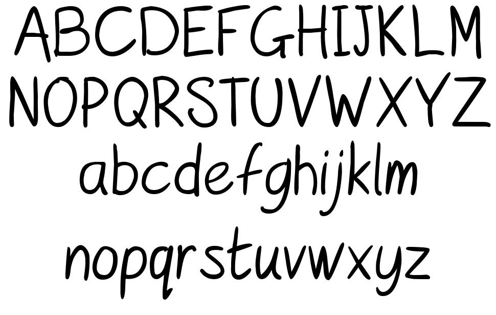 KurzetsType font specimens