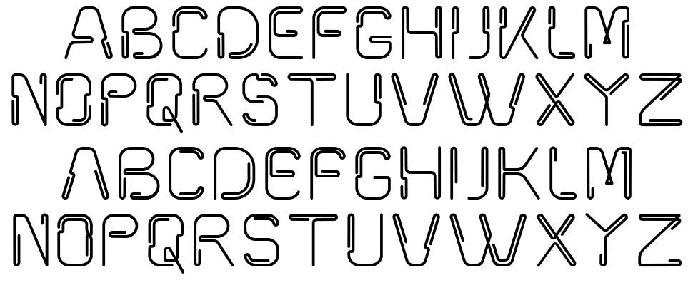 Kuxu font Örnekler