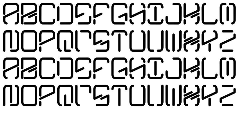 Kyber Crystal font Örnekler