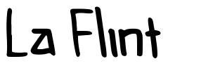 La Flint font