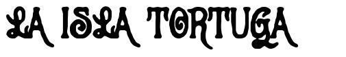 La Isla Tortuga font