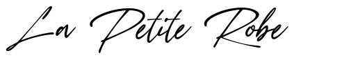 La Petite Robe schriftart