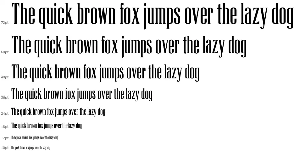 La Tribune CP font by ClaudeP FontRiver