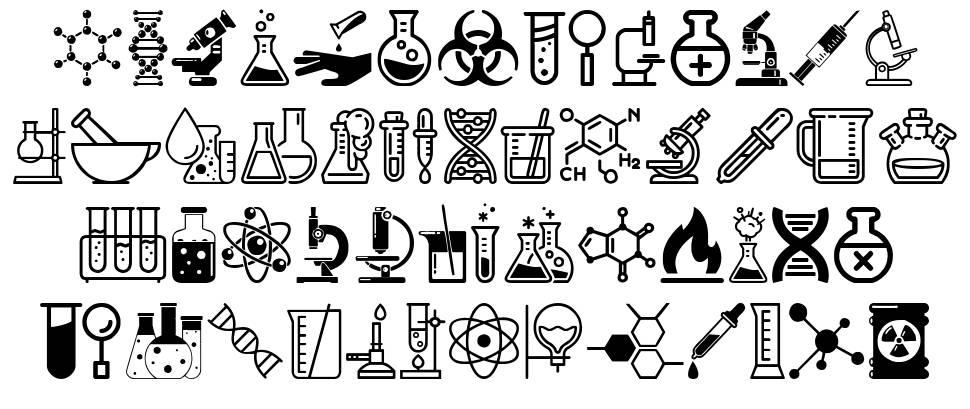 Laboratory font